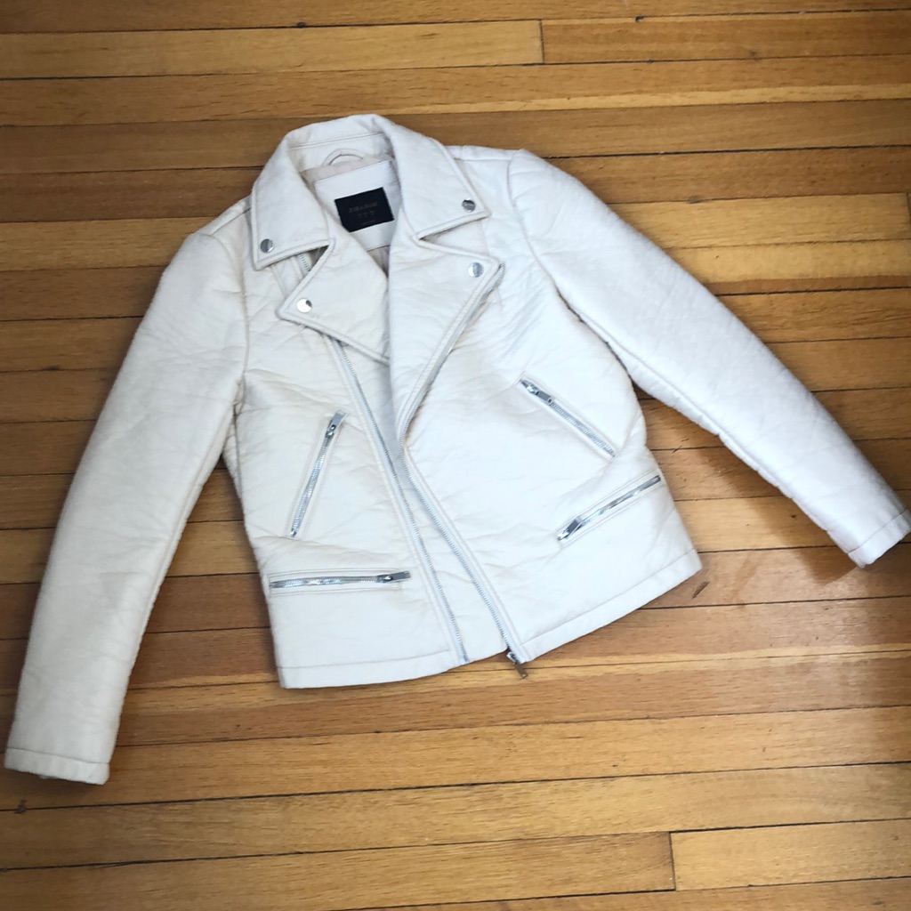 Zara Basic Moto Jacket Euc